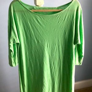 Lime green Lilly Pulitzer summer dress